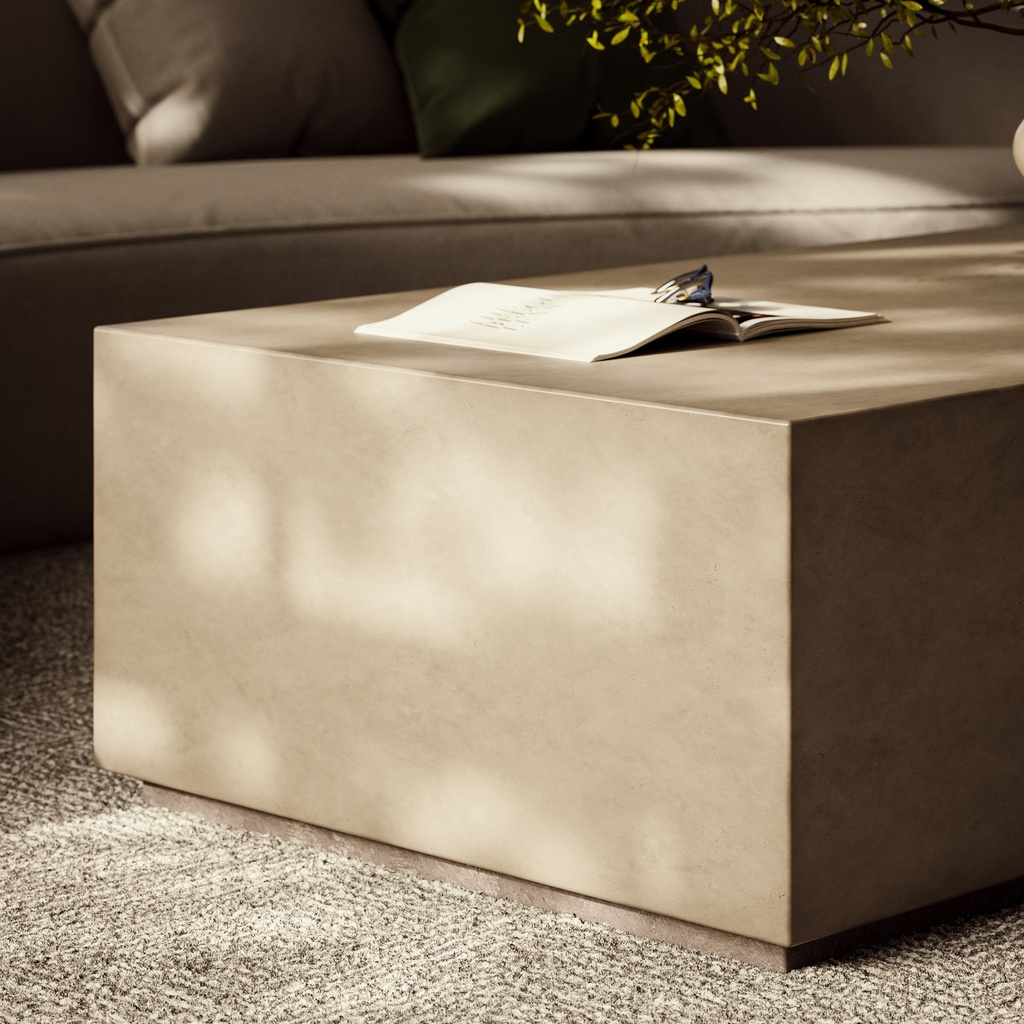 Bloc Rectangular Coffee Table | Urbia Imports